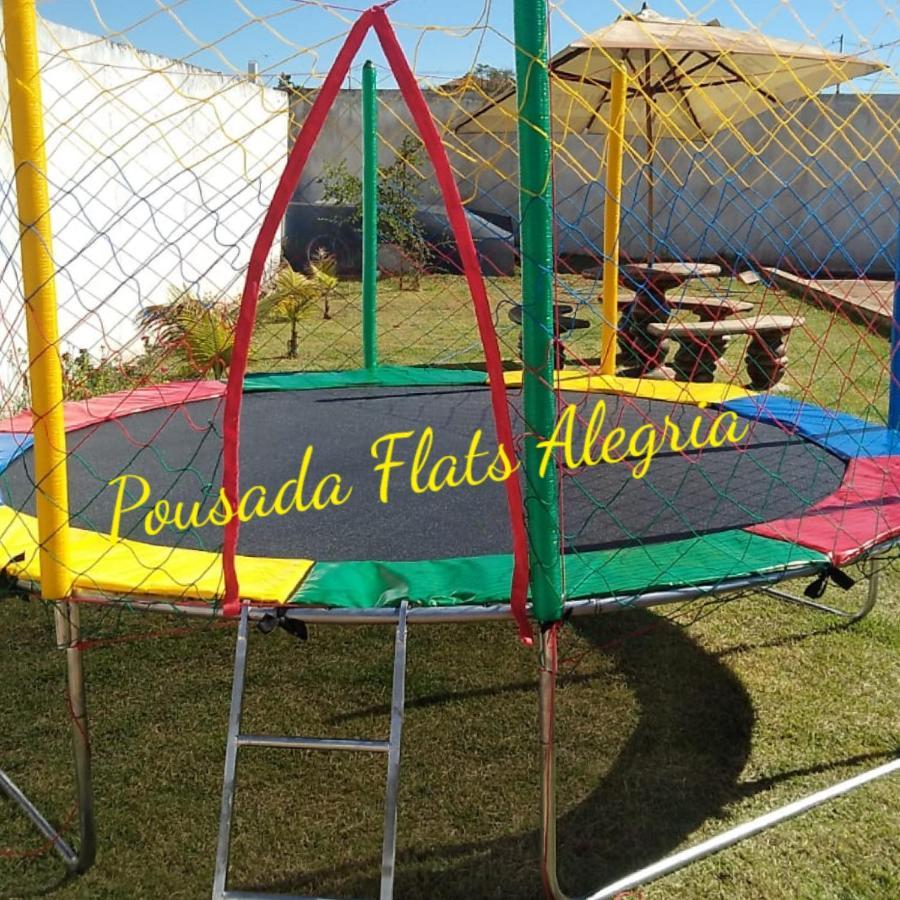Pousada Flats Alegria Piscina Climatizada Olímpia Exterior foto
